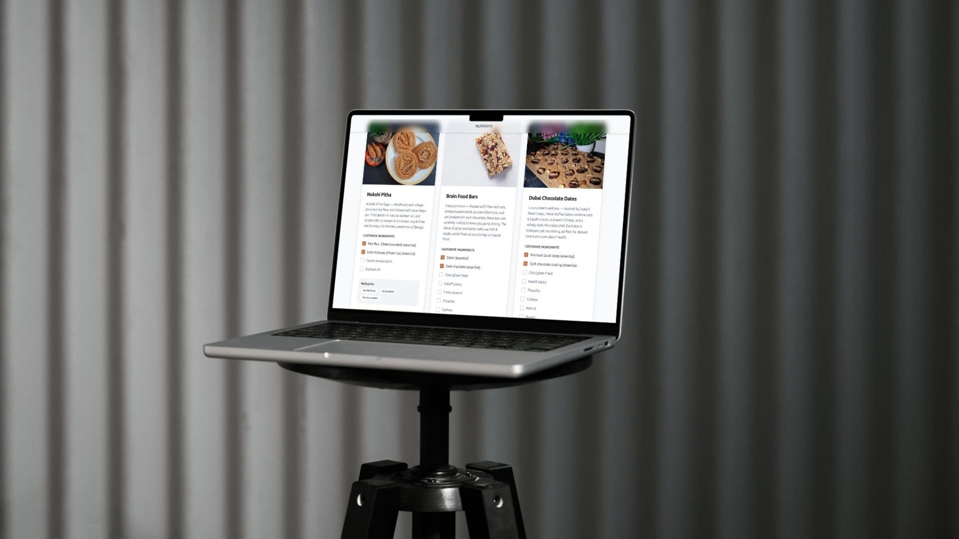 Nufatah's – Medusa E-commerce Platform