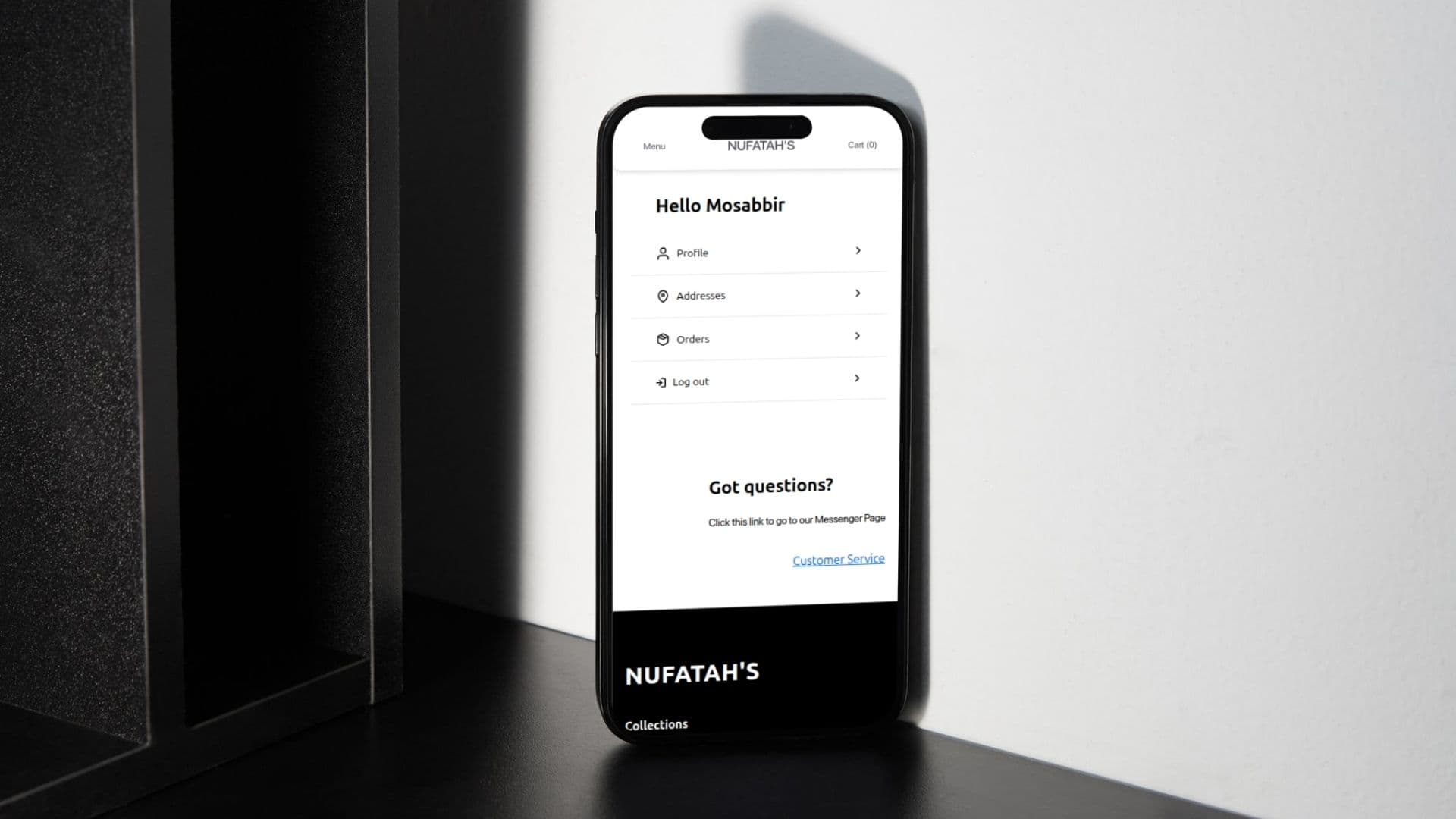 Nufatah's – Medusa E-commerce Platform screenshot 4